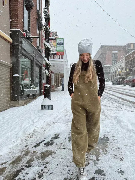 WINTER MUST HAVE: FLEECE JUMPSUIT