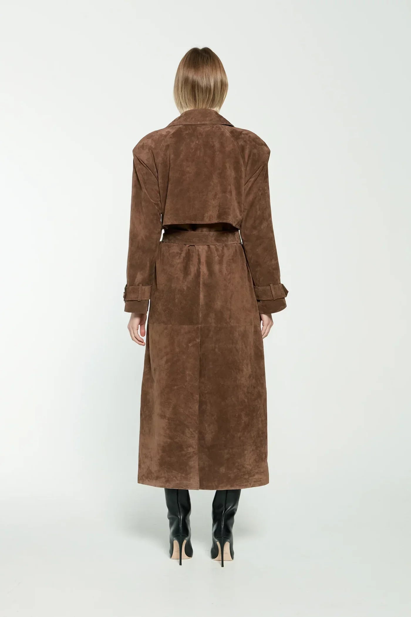 ILSE | SUEDE TRENCHCOAT