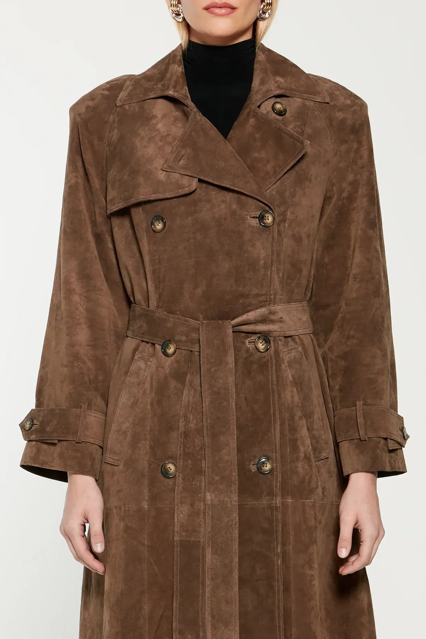 ILSE | SUEDE TRENCHCOAT