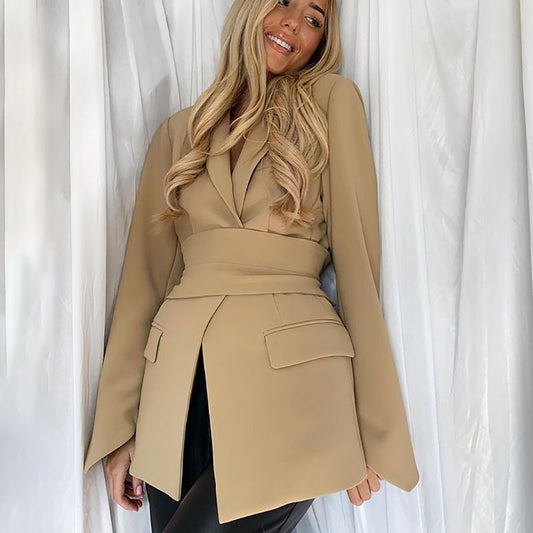 THE ULTIMATE BLAZER WITH BELTS