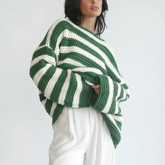 LUNA | COZY STRIPES SWEATER